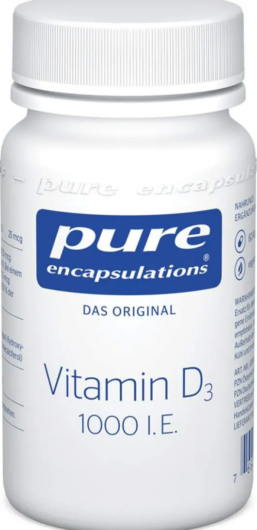 Pure Encapsulations Vitamin D3 1000 I.E. Kapseln