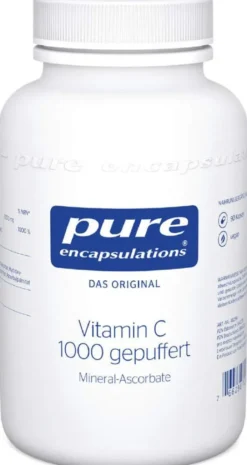 Pure Encapsulations Vitamin C 1000 Gepuffert 90 Kapseln