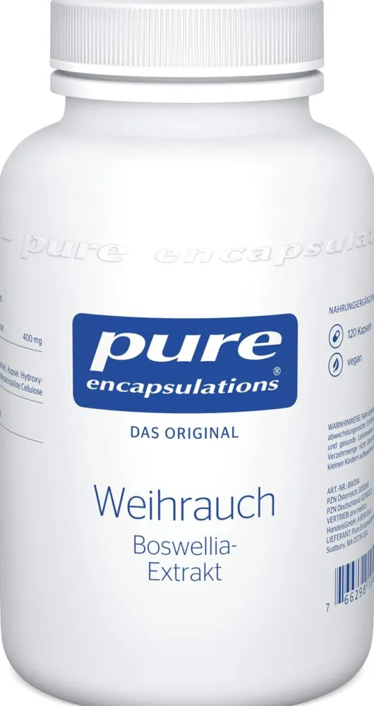Pure Encapsulations Weihrauch Boswellia Extrakt 120 Kapseln