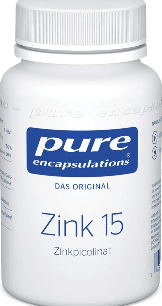 Pure Encapsulations Zink 15 Zinkpicolinat 180 Kapseln