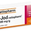 Pvp-Jod-Ratiopharm Salbe 100mg Pro G 25g