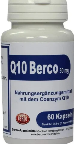 Q10 Berco 30 mg 60 Kapseln
