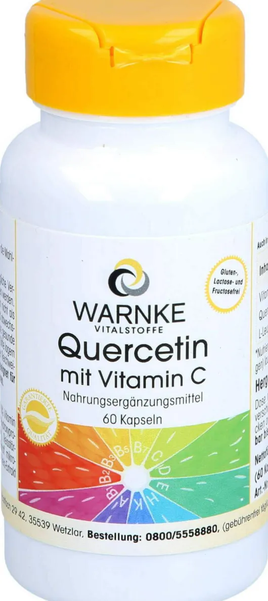 Quercetin Mit Vitamin C 60 Kapseln