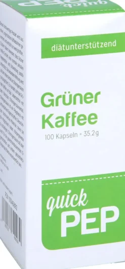 Quickpep Grüner Kaffee 100 Kapseln