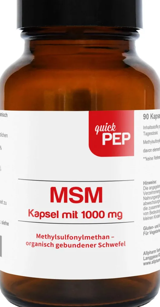 QuickPep MSM 1.000 90 Kapseln