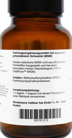 QuickPep MSM 1.000 90 Kapseln