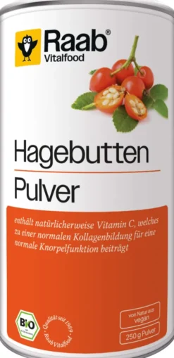 Raab Vitalfood Bio Hagebutte Pulver 250 g