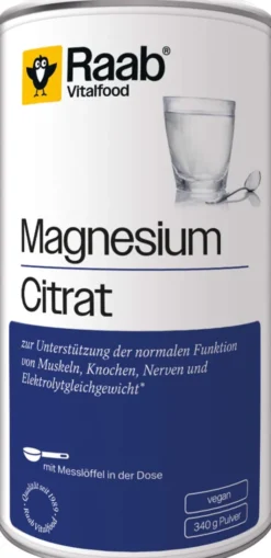 Raab Vitalfood Magnesiumcitrat Pulver 340 g