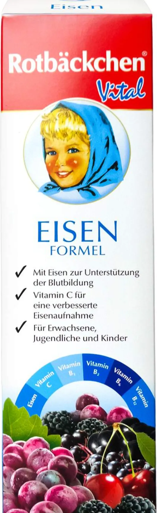 Rabenhorst Rotbäckchen Vital Eisen Formel Saft