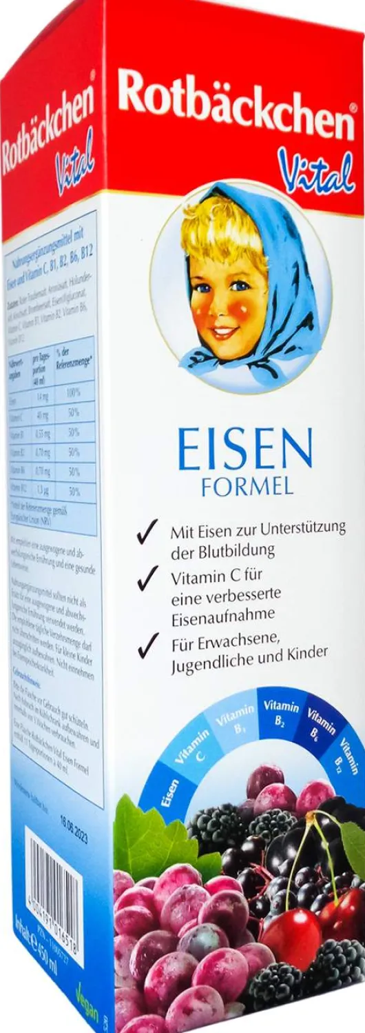 Rabenhorst Rotbäckchen Vital Eisen Formel Saft