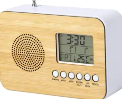 Radiowecker Bamboo mit Temperaturanzeige 1 Stück