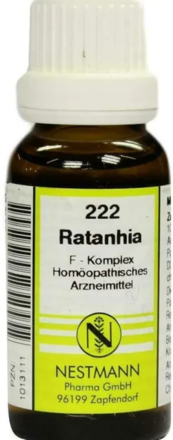 Ratanhia F Komplex Nr. 222 20 ml Dilution