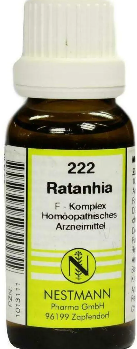 Ratanhia F Komplex Nr. 222 20 ml Dilution