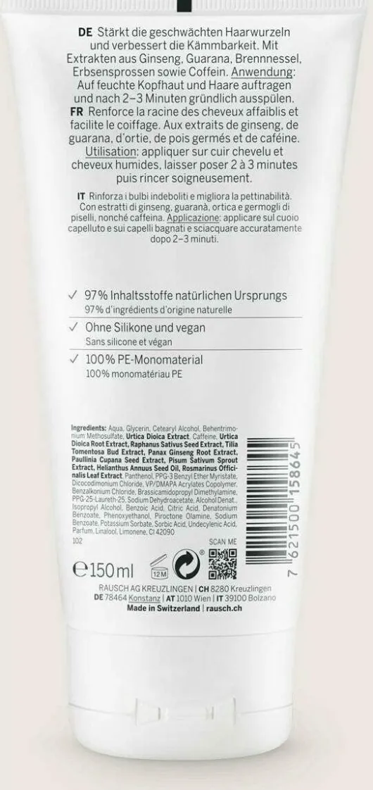 Rausch Coffein-Conditioner Mit Ginseng 150 ml