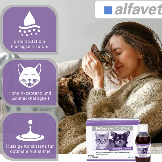 Reconvales Energy Diätergänzungsfuttermittel 180 ml Flüssigkeit für Katzen und kleine Hunde