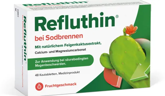 Refluthin Kautabletten Fruchtgeschmack 48 Stück