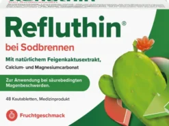 Refluthin Kautabletten Fruchtgeschmack 48 Stück