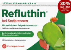 Refluthin Kautabletten Fruchtgeschmack 48 Stück