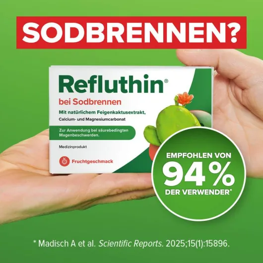 Refluthin Kautabletten Fruchtgeschmack 48 Stück