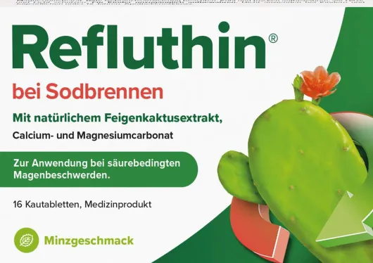 Refluthin Kautabletten Minzgeschmack 16 Stück