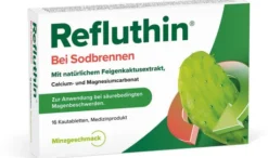 Refluthin Kautabletten Minzgeschmack 16 Stück