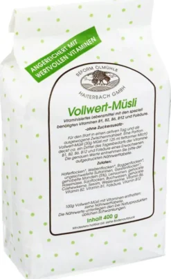 Reform Mühle 400 G Vollwert Müsli Mit Wertvollen Vitaminen