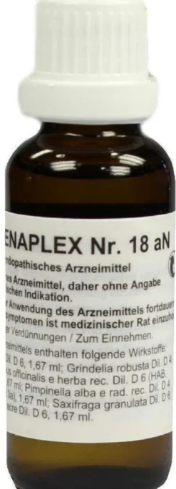 Regenaplex 18 an Tropfen