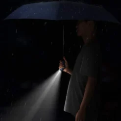 Regenschirm mit LED automatisch verschließbar 1 Stück