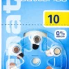 Renata Hörgerätebatterie Za 10 Dp6 0% Hg