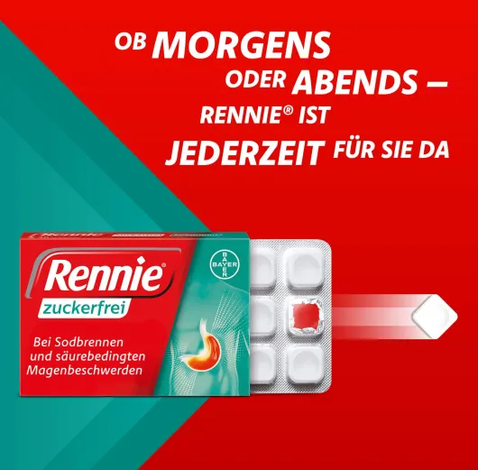 Rennie zuckerfrei 36 Kautabletten
