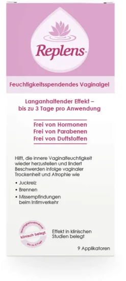 Replens Vaginalgel 9 Applikatoren