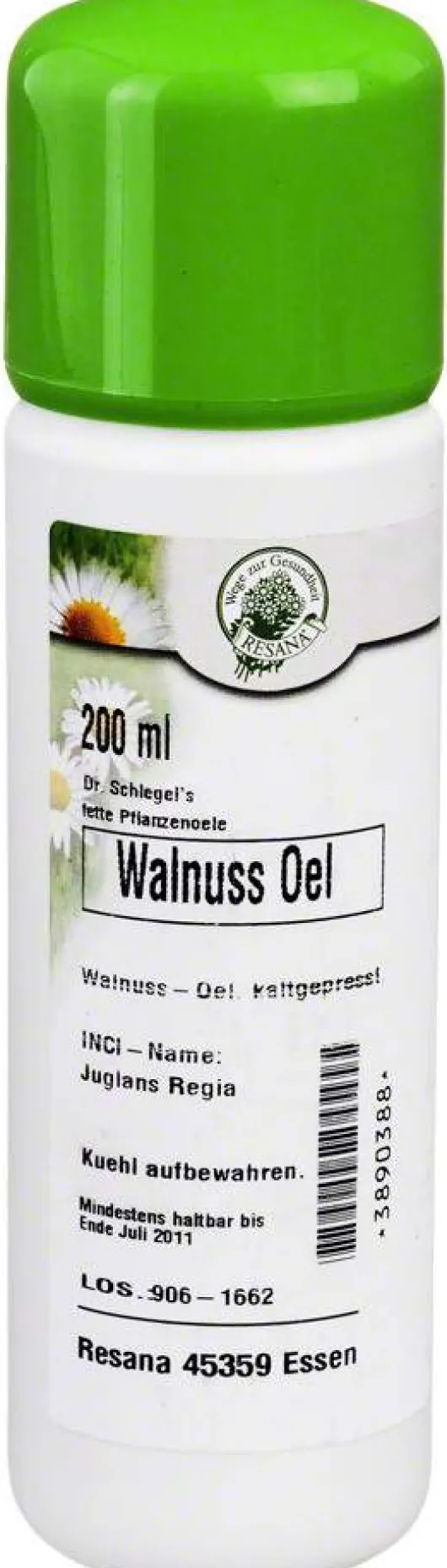 Resana Walnuss Öl Kaltgepresst 200 ml