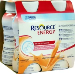 Resource Energy Aprikose 4 X 200 ml