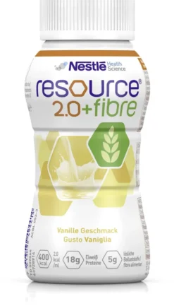 Resource 2.0 + Fibre Vanille 4 X 200 ml Flüssigkeit