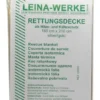 Rettungsdecke Gold+silber 160x220 cm