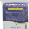 Rettungsdecke 160 X 220 cm Gold - Silber 1 Stück