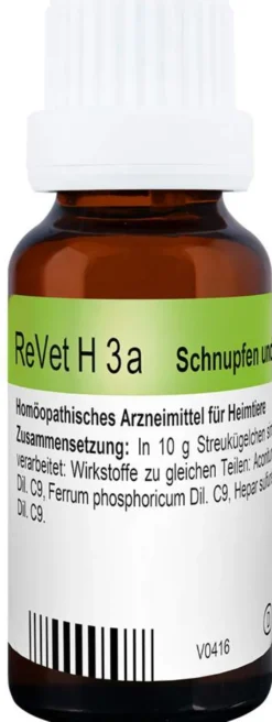 Revet H 3a Globuli F.Heimtiere 10g