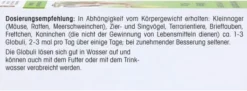 Revet H 4 Globuli F.Heimtiere 10g