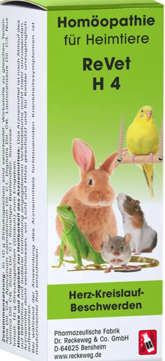 Revet H 4 Globuli F.Heimtiere 10g