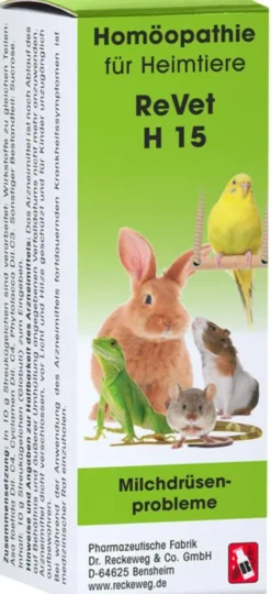 REVET H 15 Globuli f.Heimtiere 10 g