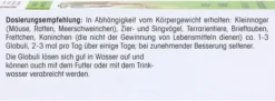Revet H 11 Globuli F.Heimtiere 10g