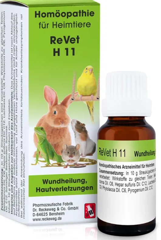 Revet H 11 Globuli F.Heimtiere 10g