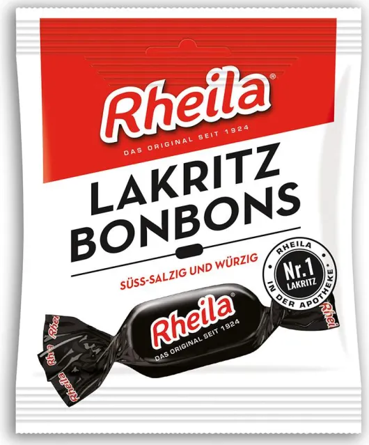 Rheila Lakritz Bonbons Mit Zucker 50 G