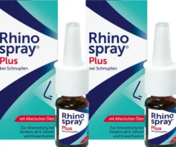 Rhinospray Plus bei Schnupfen mit Feindosierer 2 x 10 ml