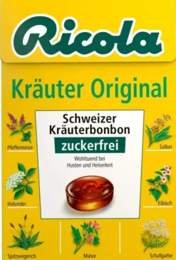 Ricola Box Kräuter zuckerfrei 50 g