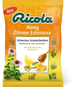Ricola Honig Zitrone - Schweizer Hustenbonbon 75 G Beutel