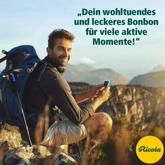 Ricola Ingwer Orangenminze - Schweizer Hustenbonbons 50 G