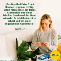 Ricola Menthol Extra Stark Ohne Zucker 75 G Bonbons