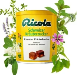 Ricola Mit Zucker Kräuter Bonbons 250 G