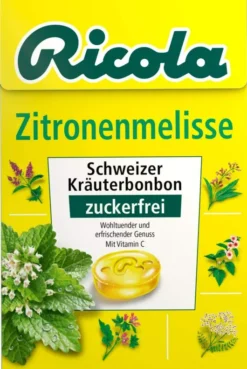 Ricola Ohne Zucker Box Zitronenmelisse Bonbons 50 G Bonbons